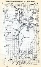 Lake County - Central and West, Silver Creek, Toimi, Jordan, Minnesota, Minnesota State Atlas 1954